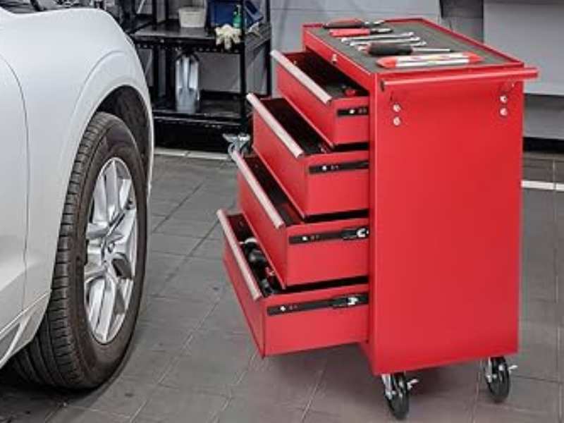 voziček za orodje za izboljšanje učinkovitosti in organizacije